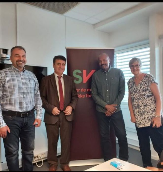 کۆبوونەوەی نێوان پارتی سوسیالیست چەپی نەرویجی (SV) و پارتی سەربەستیی کوردستان.