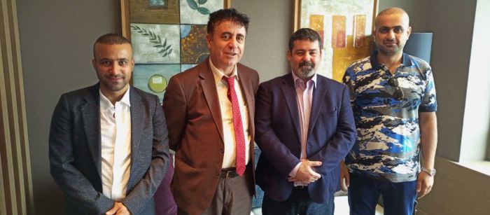 دیداری نوێنەری وەزارەتی دەرەوەی کەنەدا، لەگەڵ سەرۆک و شاندی پارتی سەربەستیی کوردستان.