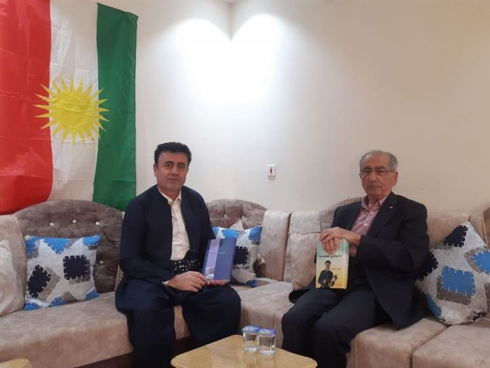 دیداری نێوان کاک ئەمیر قازی سکرتێری پارتی سەربەخۆیی کوردستان لەگەڵ کاک عارف باوەجانی